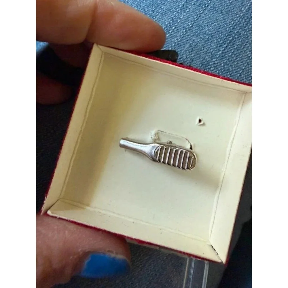 Vintage Master Lock Tie Tac Clip 1950s 1960s Promo